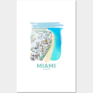 Miami Florida Art Posters and Art